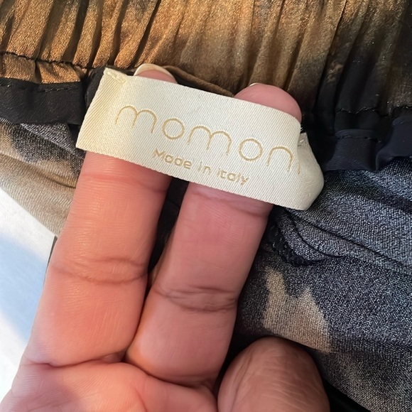 Momoni silk pants wide leg Italian size M - Picture 3 of 13